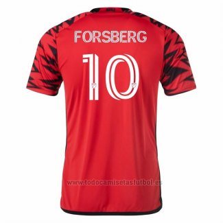 Camiseta New York Red Bulls Jugador Emil Forsberg 1ª 2025
