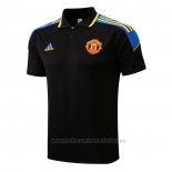 Camiseta Polo del Manchester United 2022-2023 Negro