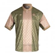 Camiseta Pre Partido del Real Betis 2025-2026 Oro