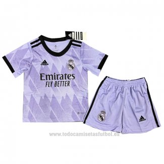 Camiseta Real Madrid 2ª Nino 2022-2023