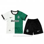 Camiseta Sporting Special Nino 2025-2026 Blanco Verde