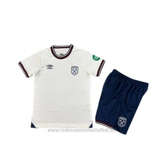 Camiseta West Ham 2ª Nino 2025-2026