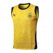 Camiseta de Entrenamiento Borussia Dortmund Sin Mangas 2025-2026 Amarillo