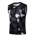 Camiseta de Entrenamiento Corinthians Sin Mangas 2025-2026 Negro