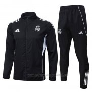 Chandal de Rompevientos del Real Madrid 2025-2026 Negro