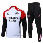 Chandal de Sudadera del Arsenal 2025-2026 Blanco