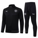 Chandal de Sudadera del Manchester City 2025-2026 Negro