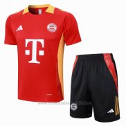 Chandal del Bayern Munich Manga Corta 2024-2025 Rojo - Pantalon Corto