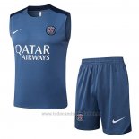 Chandal del Paris Saint-Germain Sin Mangas 2025-2026 Gris