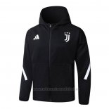 Chaqueta con Capucha del Juventus 2025-2026 Negro