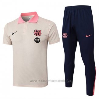 Conjunto Polo del Barcelona 2025-2026 Amarillo