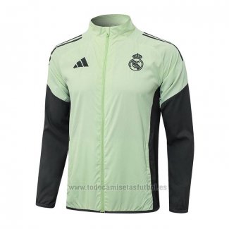 Rompevientos del Real Madrid 2025-2026 Verde