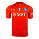 Camiseta Napoli Portero 2023-2024 Naranja Tailandia