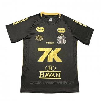 Camiseta Santos Special 2025 Negro Oro Tailandia