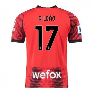 Camiseta AC Milan Jugador R.Leao 1ª 2023-2024