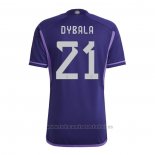 Camiseta Argentina Jugador Dybala 2ª 2022