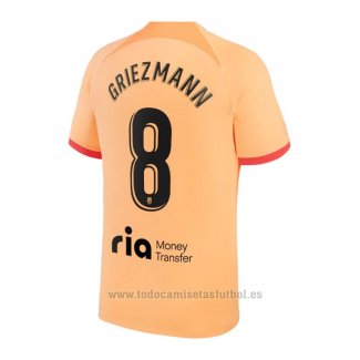 Camiseta Atletico Madrid Jugador Griezmann 3ª 2022-2023
