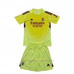 Camiseta Benfica Portero Nino 2025-2026 Amarillo