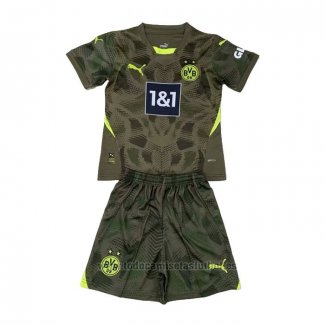 Camiseta Borussia Dortmund Portero 1ª Nino 2024-2025