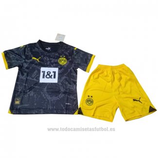 Camiseta Borussia Dortmund 2ª Nino 2023-2024