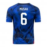 Camiseta Estados Unidos Jugador Musah 2ª 2022