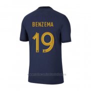 Camiseta Francia Jugador Benzema 1ª 2022
