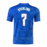 Camiseta Inglaterra Jugador Sterling 2ª 2020-2021