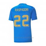 Camiseta Italia Jugador Raspadori 1ª 2022