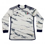 Camiseta Italia 2ª Manga Larga 2023-2024
