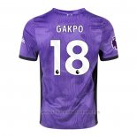 Camiseta Liverpool Jugador Gakpo 3ª 2023-2024