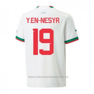 Camiseta Marruecos Jugador Y.En-Nesyri 2ª 2022