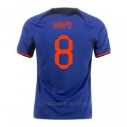 Camiseta Paises Bajos Jugador Gakpo 2ª 2022