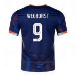 Camiseta Paises Bajos Jugador Weghorst 2ª 2024-2025