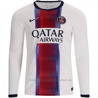 Camiseta Paris Saint-Germain 2ª Manga Larga 2026-2027