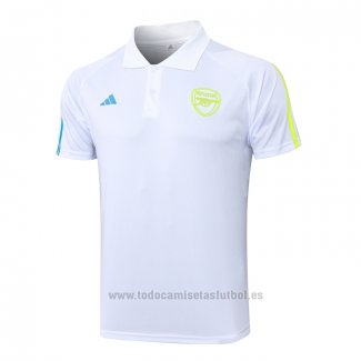 Camiseta Polo del Arsenal 2023-2024 Blanco