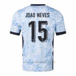 Camiseta Portugal Jugador Joao Neves 2ª 2024