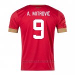Camiseta Serbia Jugador A.Mitrovic 1ª 2022