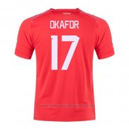 Camiseta Suiza Jugador Okafor 1ª 2022