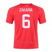 Camiseta Suiza Jugador Zakaria 1ª 2022