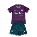 Camiseta Swansea City 2ª Nino 2025-2026