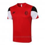 Camiseta de Entrenamiento AC Milan 2021-2022 Rojo