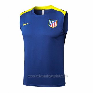 Camiseta de Entrenamiento Atletico Madrid Sin Mangas 2025-2026 Azul