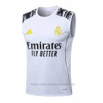 Camiseta de Entrenamiento Real Madrid Sin Mangas 2025-2026 Blanco
