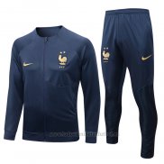 Chandal de Chaqueta del Francia 2022-2023 Azul