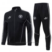 Chandal de Chaqueta del Manchester City Nino 2025-2026 Negro