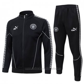Chandal de Chaqueta del Manchester City Nino 2025-2026 Negro