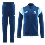 Chandal de Chaqueta del Olympique Marsella Nino 2023-2024 Azul