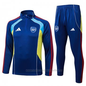 Chandal de Sudadera del Arsenal Nino 2025-2026 Azul