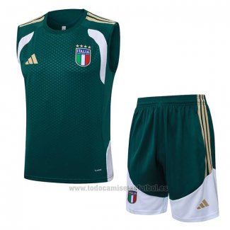 Chandal del Italia Sin Mangas 2025-2026 Verde