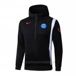 Chaqueta con Capucha del Napoli 2025-2026 Negro